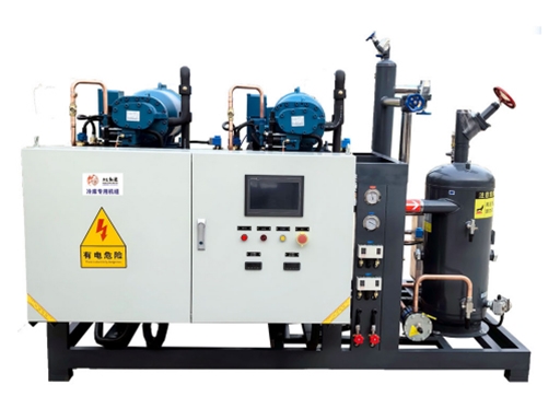 富士豪两并联螺杆机组